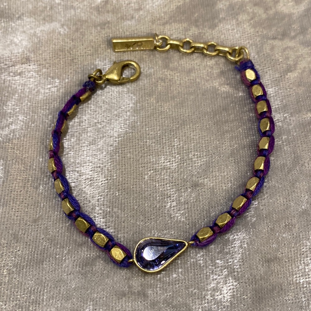 *NOT FOR SALE* Silpada K&R Violet Gem Bracelet